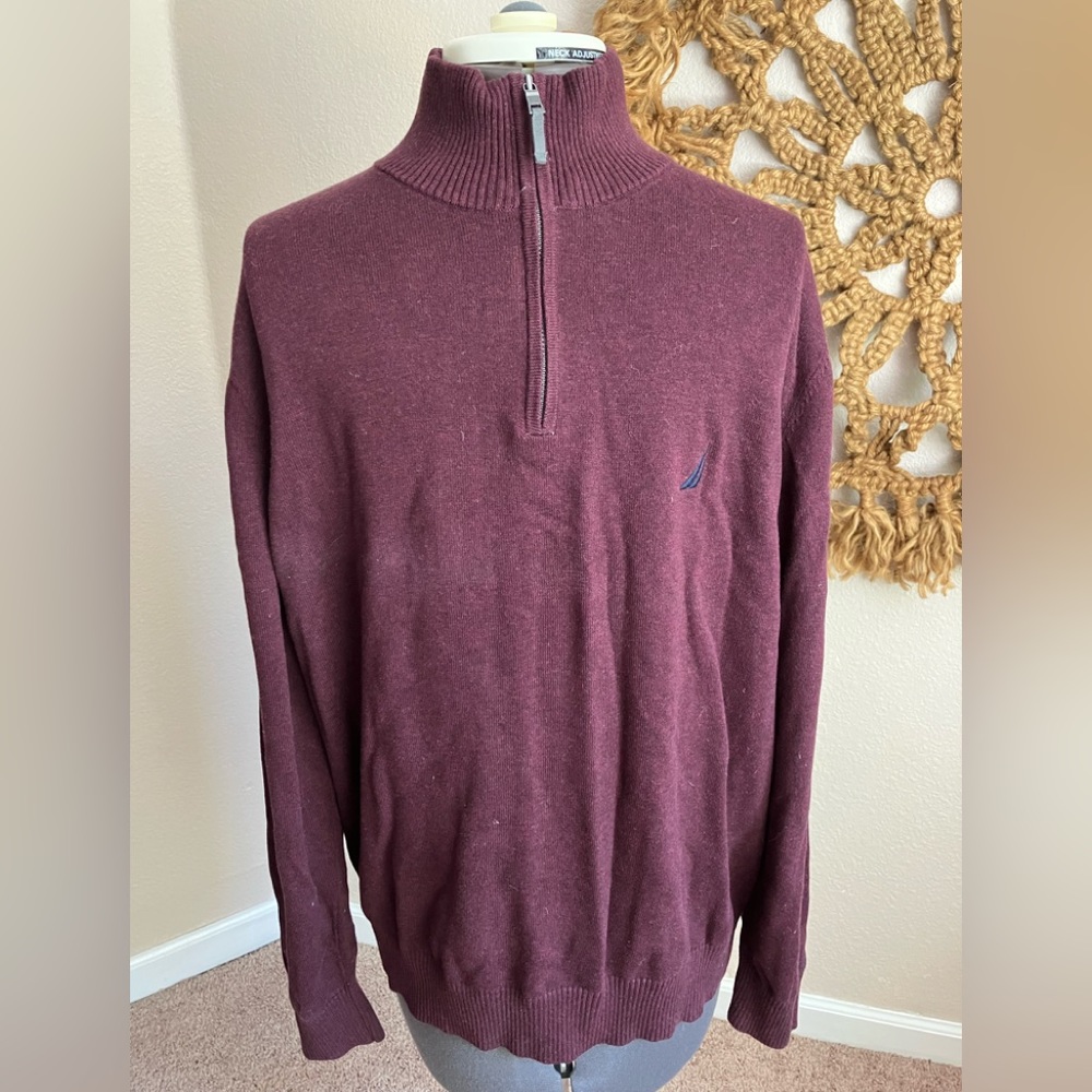 Mens Nautica Size L Zip Up